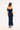 Luck & Trouble Millie Mesh Midi Dress Navy