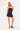 Luck & Trouble Mira Shell Button Mini Dress Black