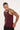 Common Need Rewind Contrast Bind Scoop Singlet Tank Burgundy