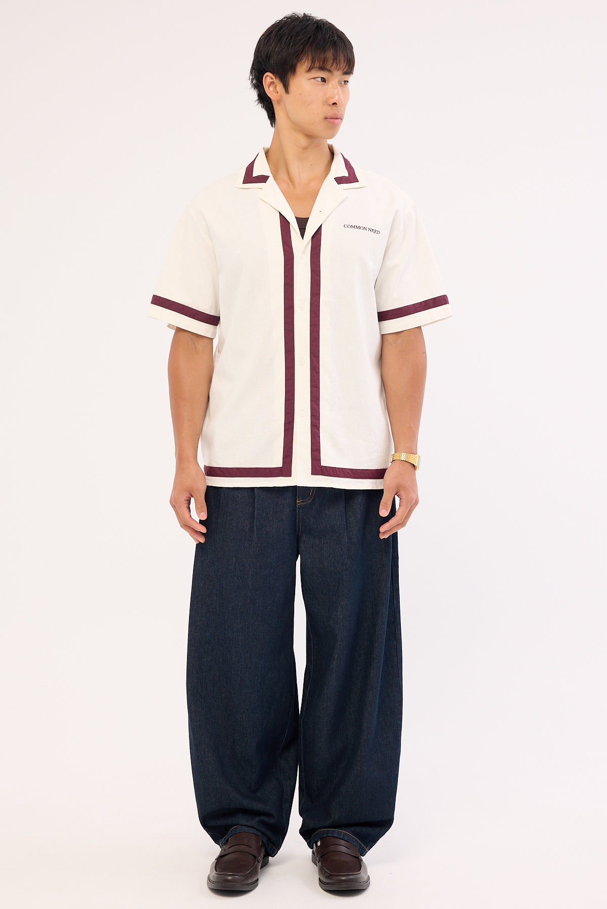 Common Need Dynasty Resort Shirt Ecru