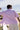 Common Need Royalty Boxy Cropped Resort Shirt Pink Stripe