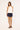 Luck & Trouble Serra Ruched Tie Top Off White