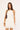 Luck & Trouble Serra Ruched Tie Mini Skirt Off White