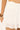 Luck & Trouble Serra Ruched Tie Mini Skirt Off White