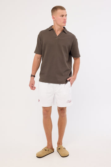 Common Need Swallows Cotton Short White
