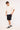 Common Need Sakura Cargo Elastic Waist Short Black
