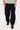 Common Need Blanco Linen Pleated Tailored Trouser Black