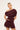 Perfect Stranger Vionne Mesh Skort Plum