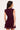 Perfect Stranger Ardena Frill Mini Dress Plum