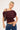 Perfect Stranger Vionne Mesh Off Shoulder Top Plum