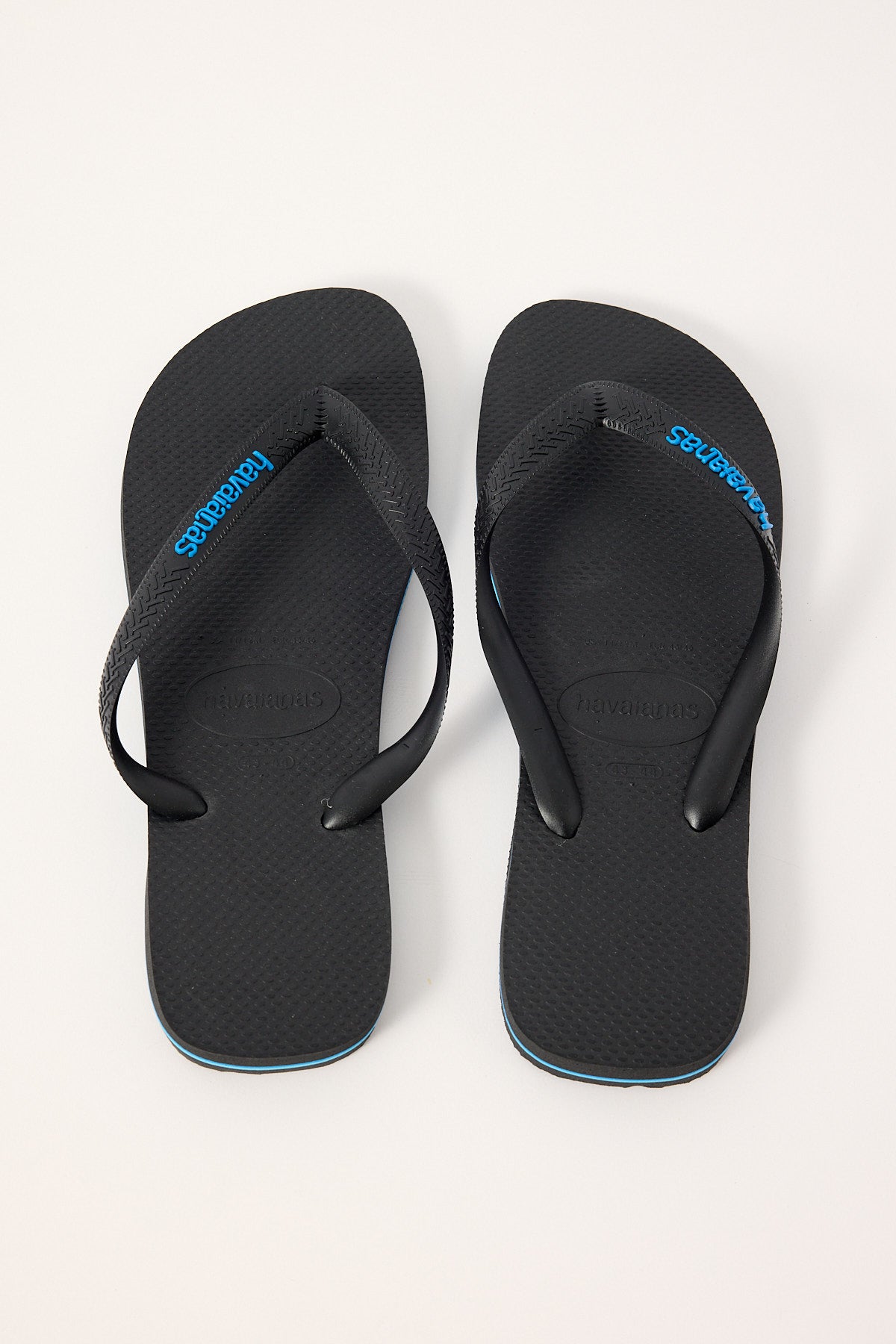 Havaianas Rubber Logo Black Blue
