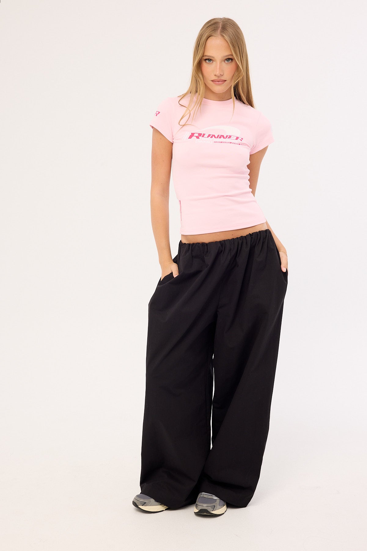 Front Runner Circuit Nano Tee Pink