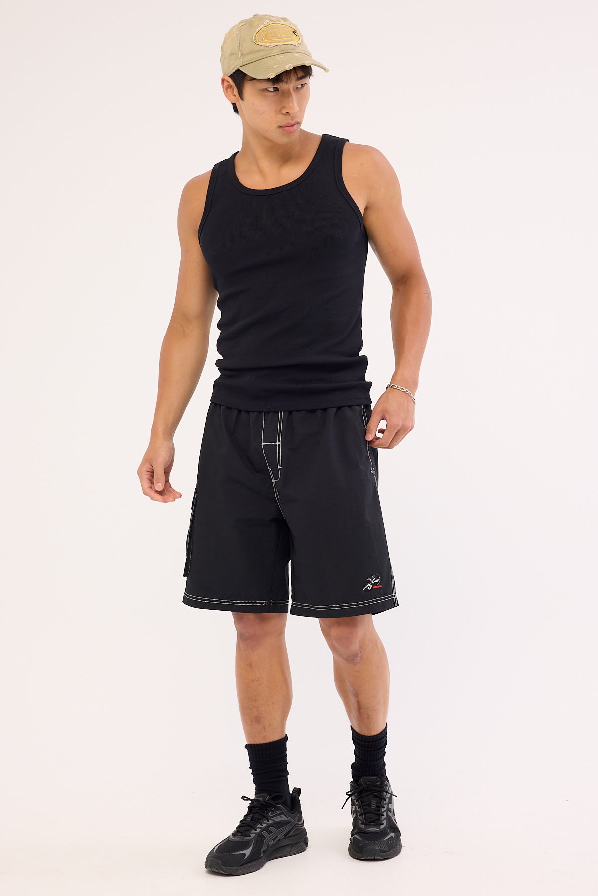Worship Cherub Swim Short Black