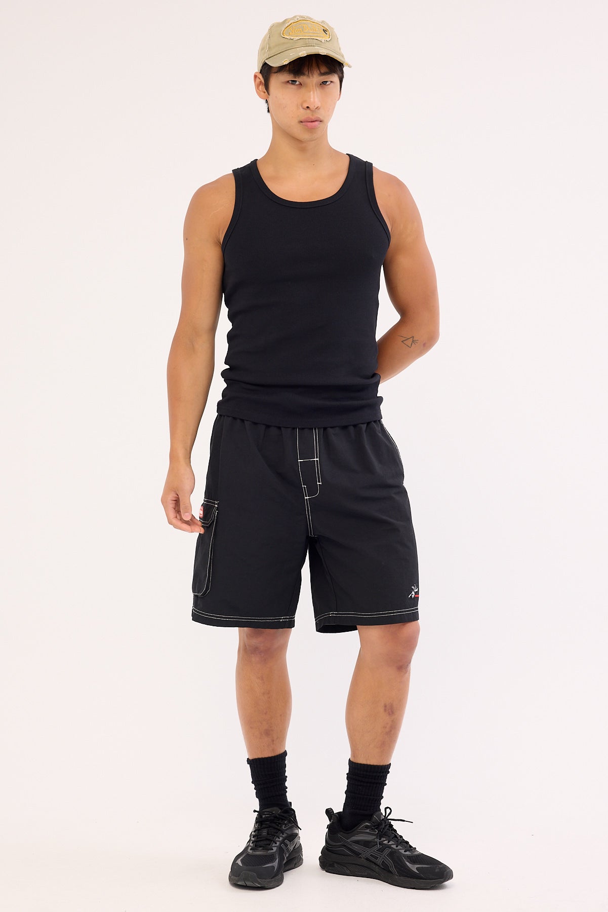 Worship Cherub Swim Short Black