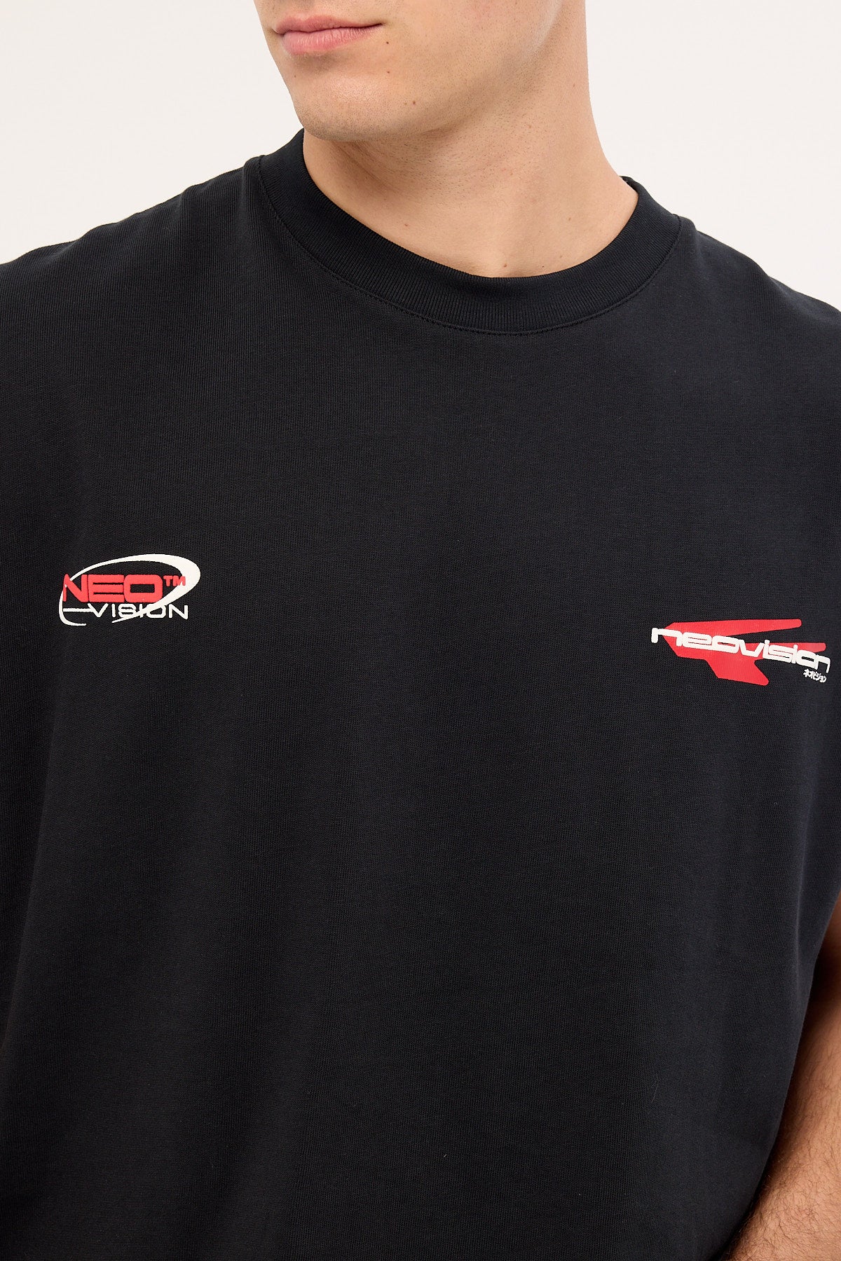 Neovision Chassis Cropped Muscle Tank Black