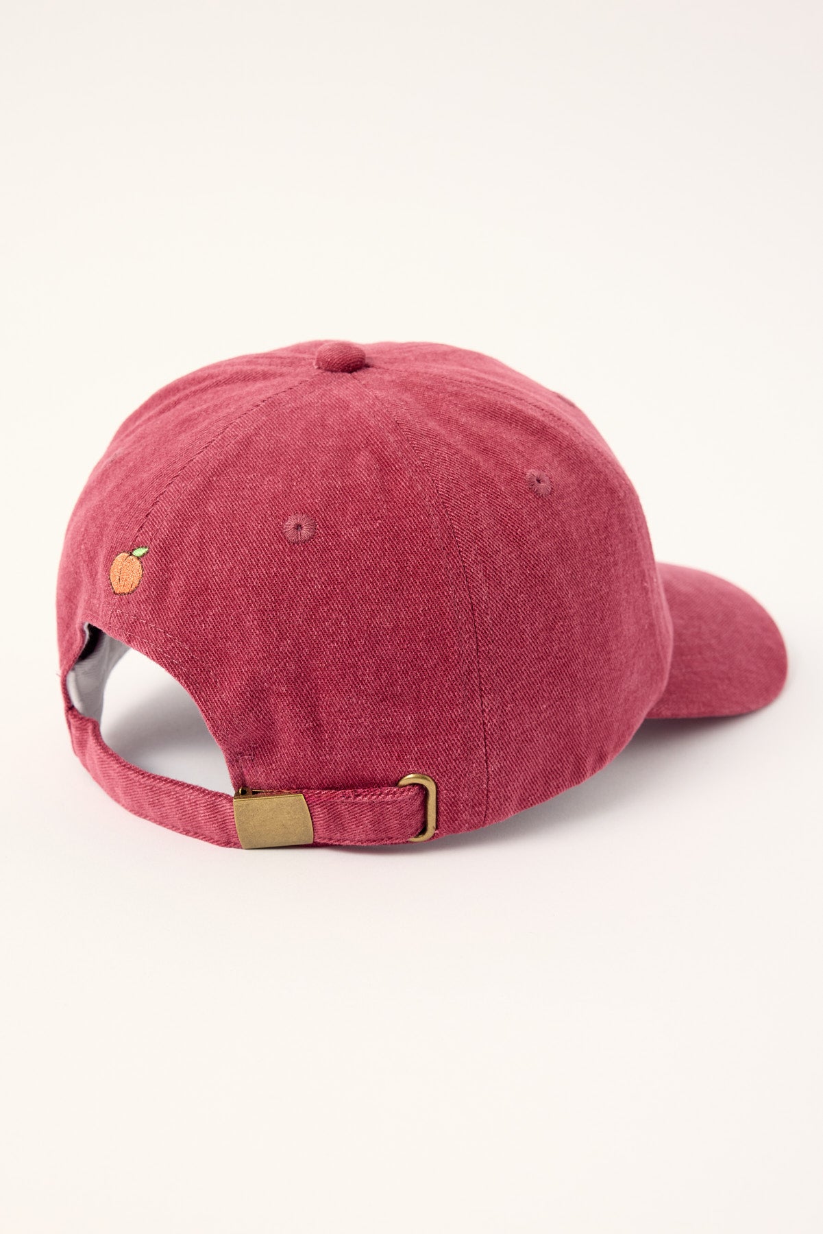 Luck & Trouble Team Conrad Washed Dad Cap Washed Burgundy