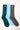 Common Need Slant Sock 3 Pack Dark Teal/Blue/Grey