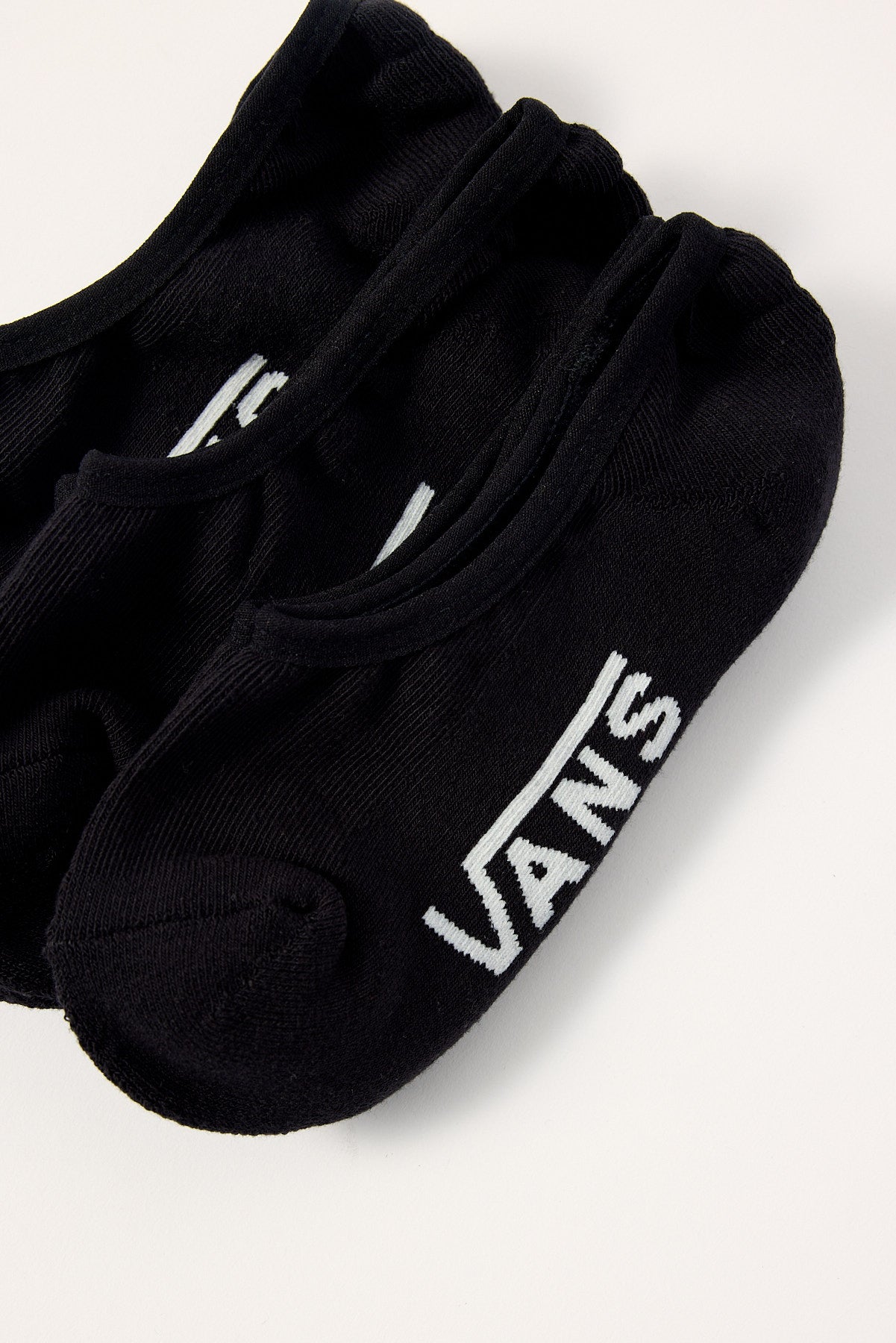 Vans DNU Classic No Show 3 Pack Sock Black