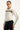 Rusty Freeway Crop Zip Through Polar Fleece Cream