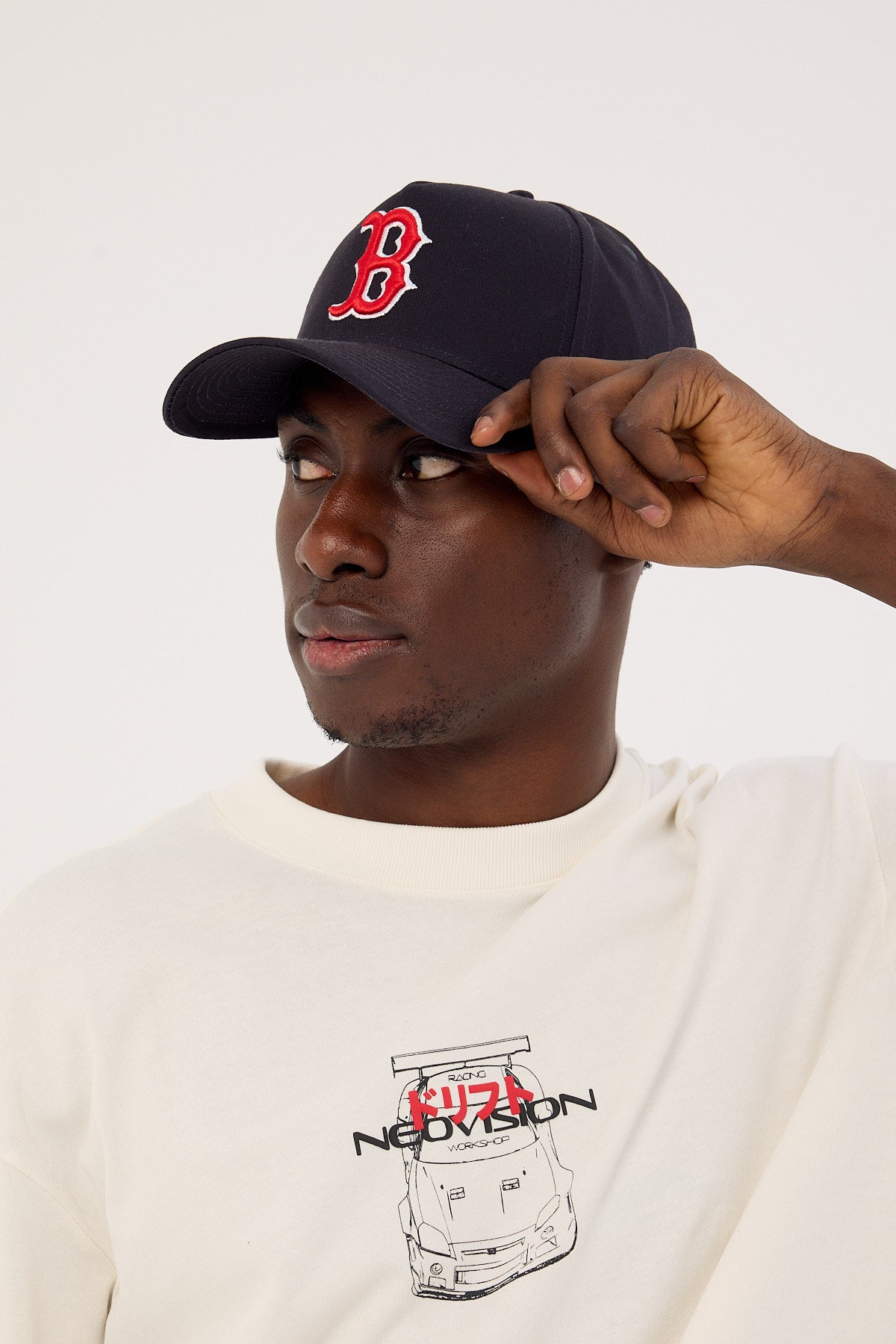 New Era 9Forty A-Frame Boston Red Sox Cap Official Team Colours