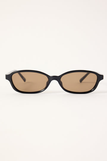 Le Specs Honey Pot Black/Brown Mono