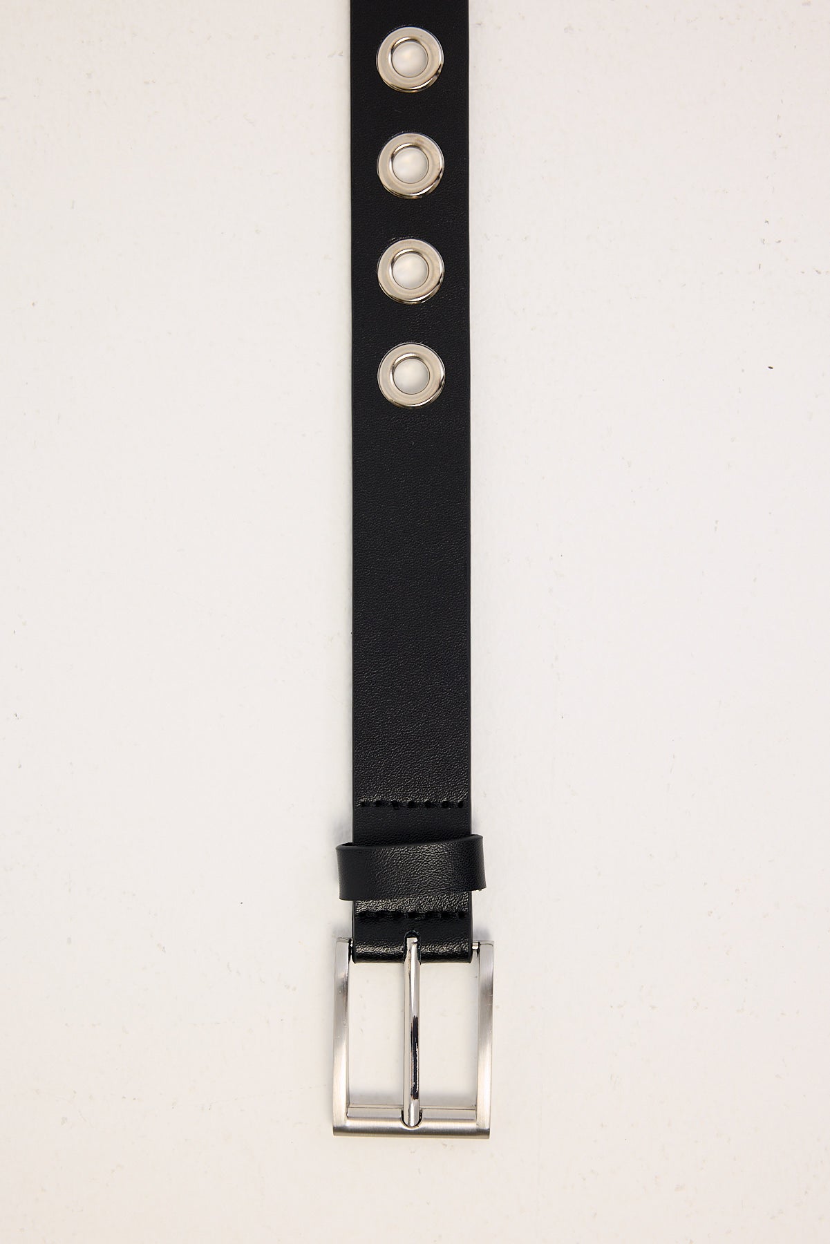 Neovision Puncture Slim Leather Belt Black