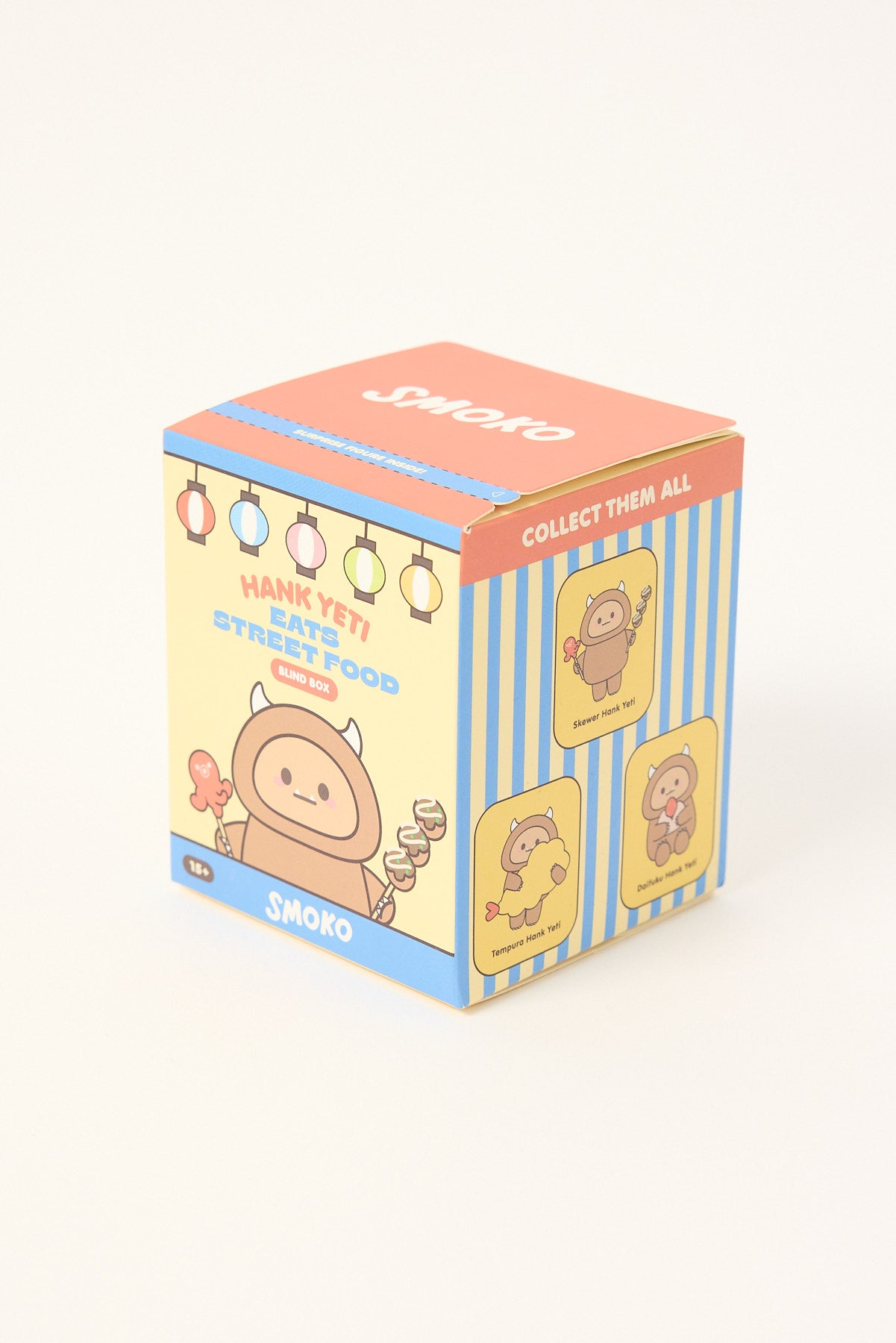 Bensons Trading Smoko Hank Yeti Eating Street Food Blind Box Figure Multi