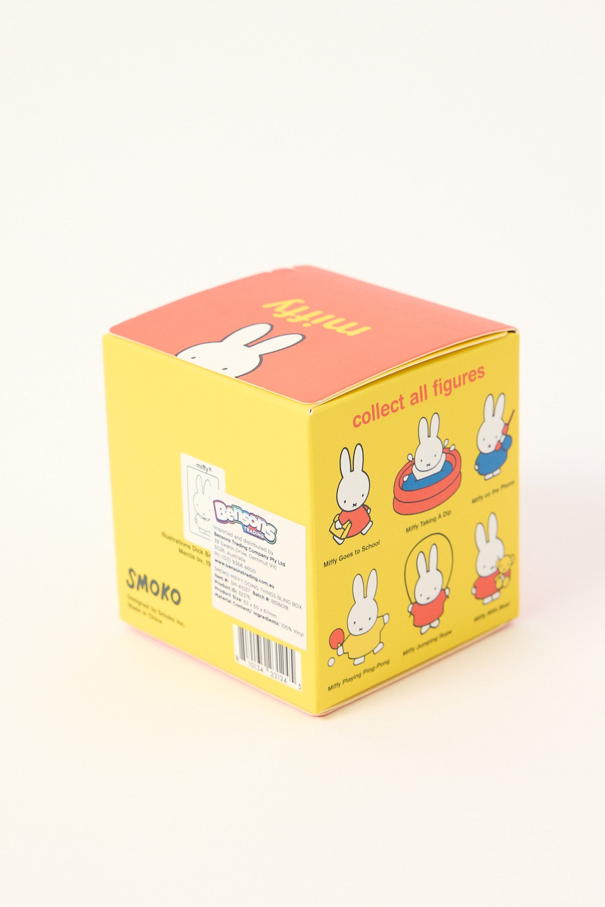 Bensons Trading Smoko Miffy Doing Things Blind Box Figure Multi