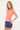 Luck & Trouble Sol Beaded Halter Top Coral