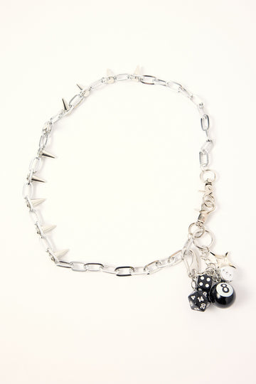 Neovision Mayhem Wallet Chain Silver