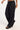 Luck & Trouble Ivy Pin Stripe Mid Rise Pant Black Stripe