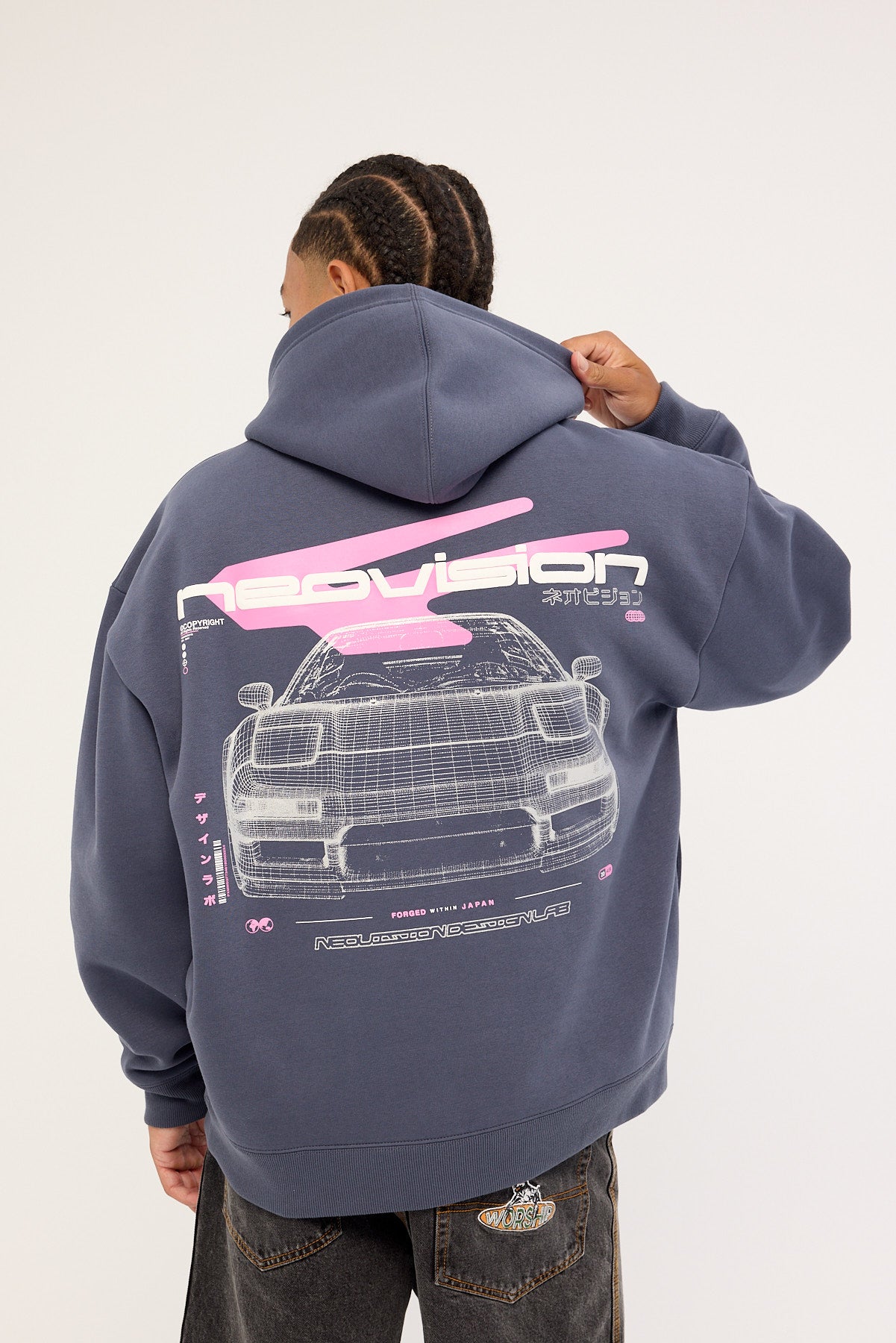 Neovision Chassis Street Hoodie Steel