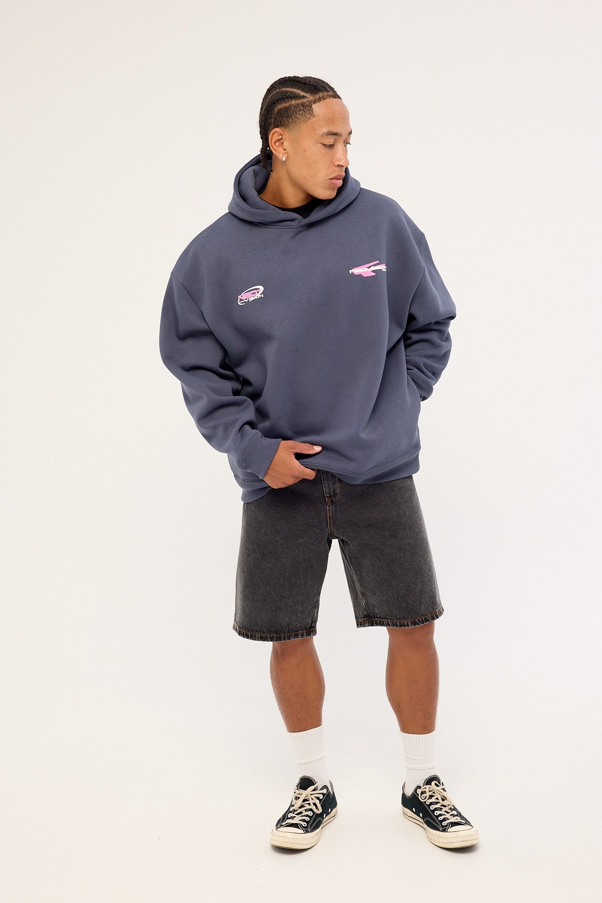 Neovision Chassis Street Hoodie Steel