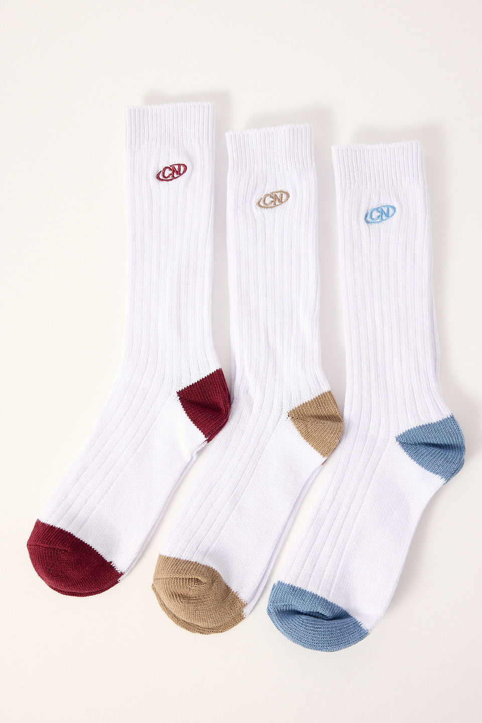Common Need Shield Sock 3 Pack Burgundy/Taupe/Light Blue – Universal Store