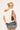 Luck & Trouble Ella Knit Top White