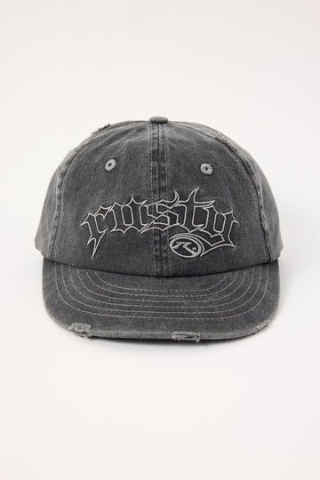 Rusty Backlash Cap Vintage Black