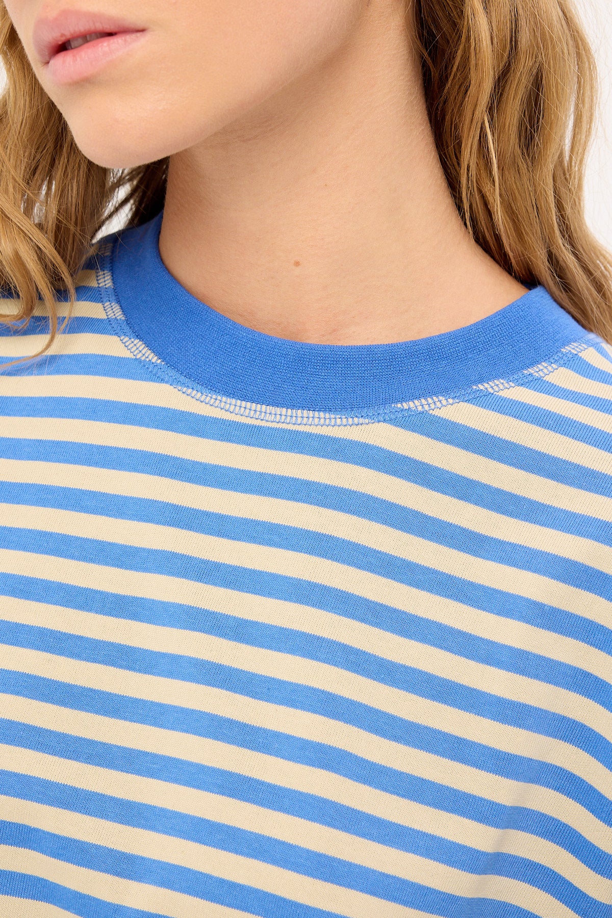 Lioness Bloom Short Sleeve Mickey Blue Stripe