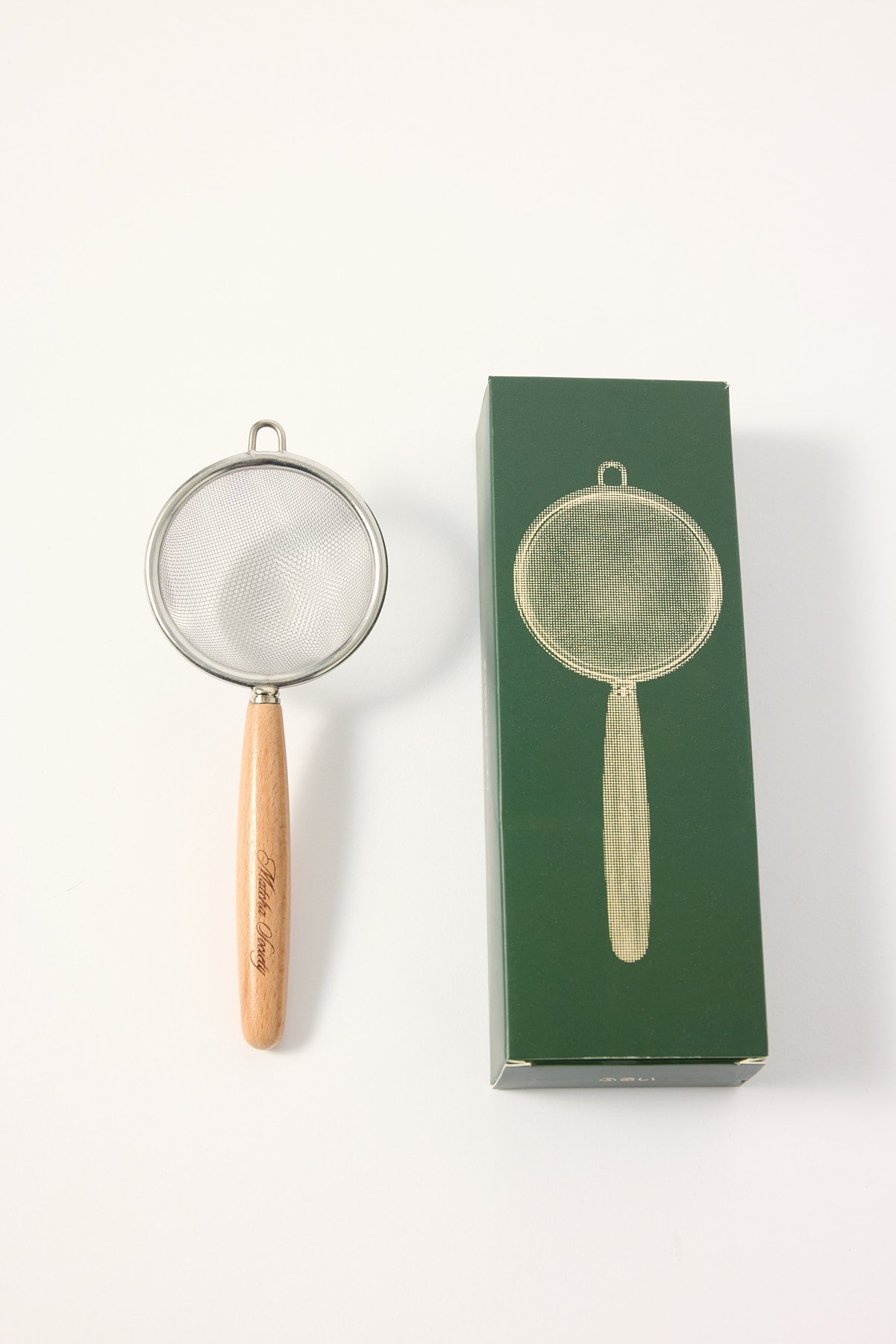 Matcha Society Stainless Wooden Sieve NUL