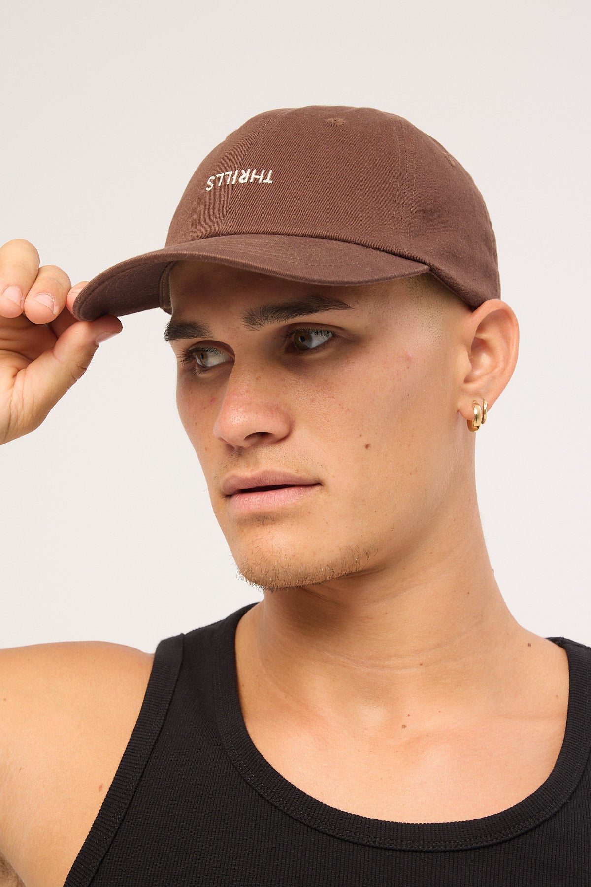 Thrills Minimal Thrills Dad Hat Postal Brown