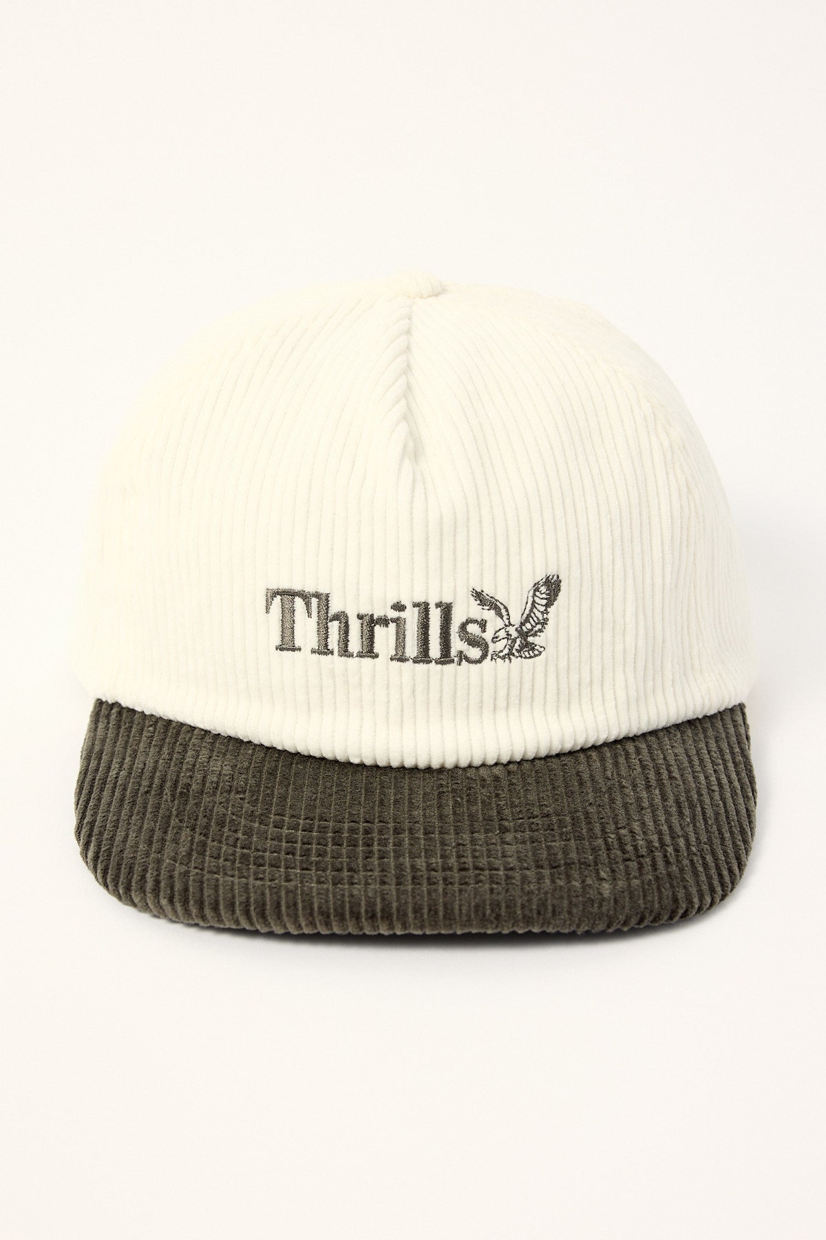 Thrills Thrills Workwear 5 Panel Cap Deep Forest/Tofu
