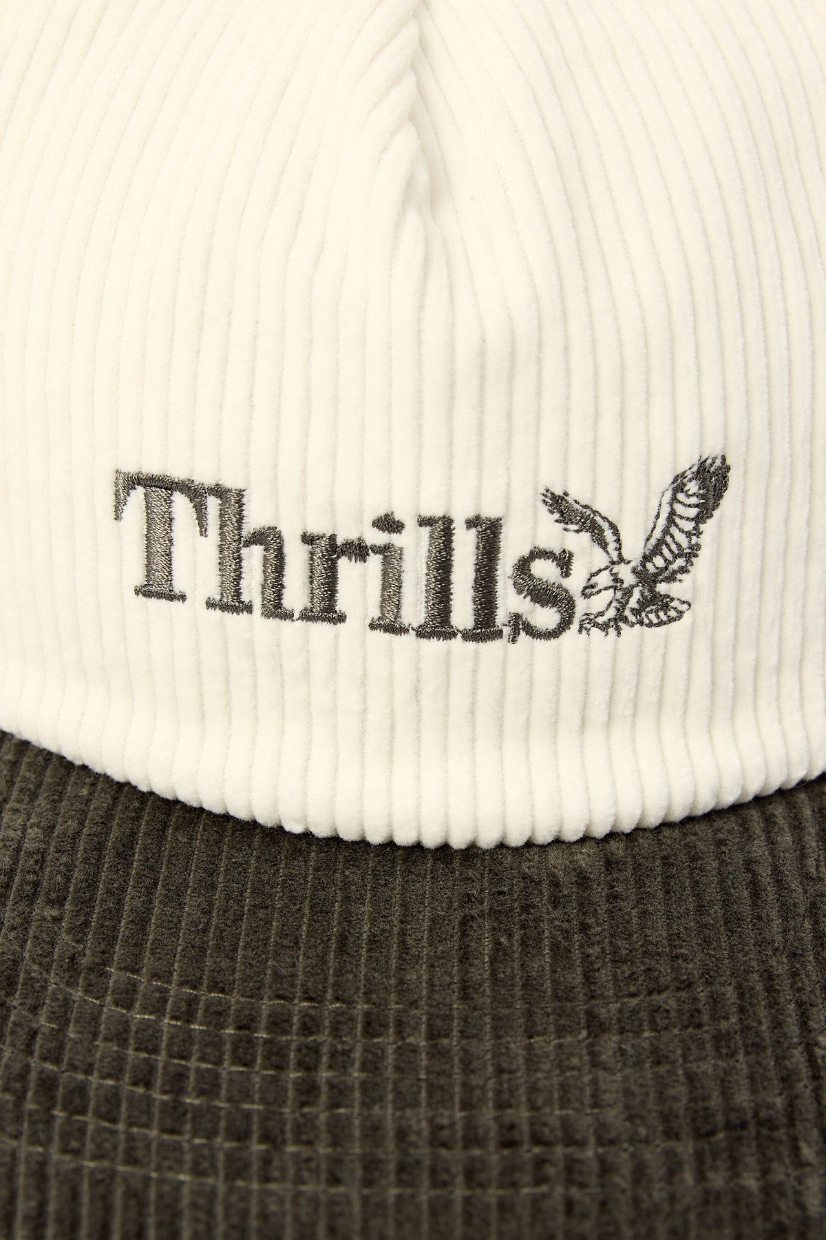 Thrills Thrills Workwear 5 Panel Cap Deep Forest/Tofu