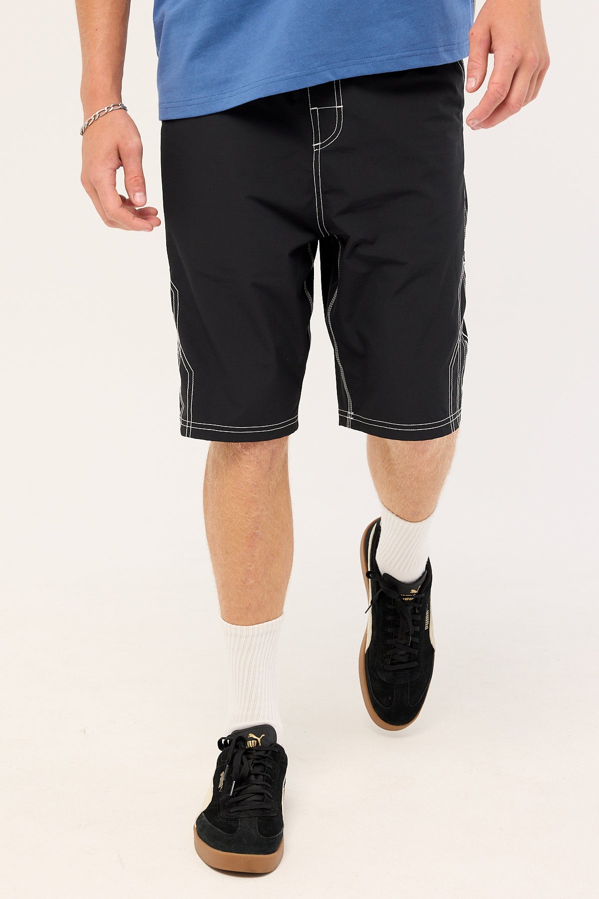 Rusty Tombstones Hybrid Waist boardshort Black