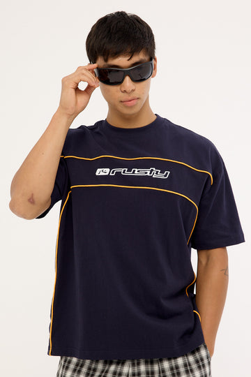Rusty Tweaker Tee Navy Blue