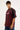 Rusty Omac Tee Burgundy