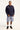 Rusty Kurupt Long Sleeve Tee Navy Blue