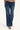 Rusty Shorty Freida Low Rise Jean Blasted Deep Sea Blue