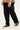 Thrills Double Down Big Slacker Elastic Cargo Pant Black