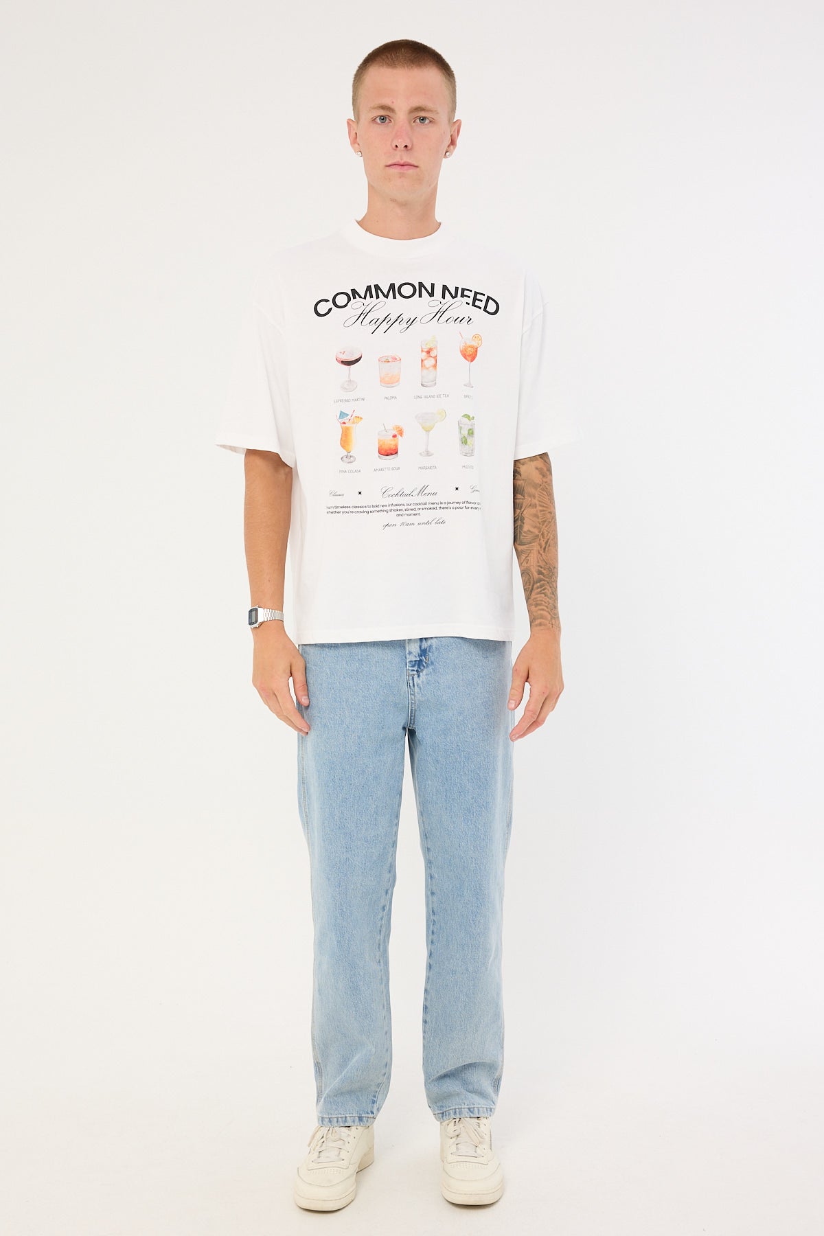 Worship Lounger Jean Worship Worn Blue