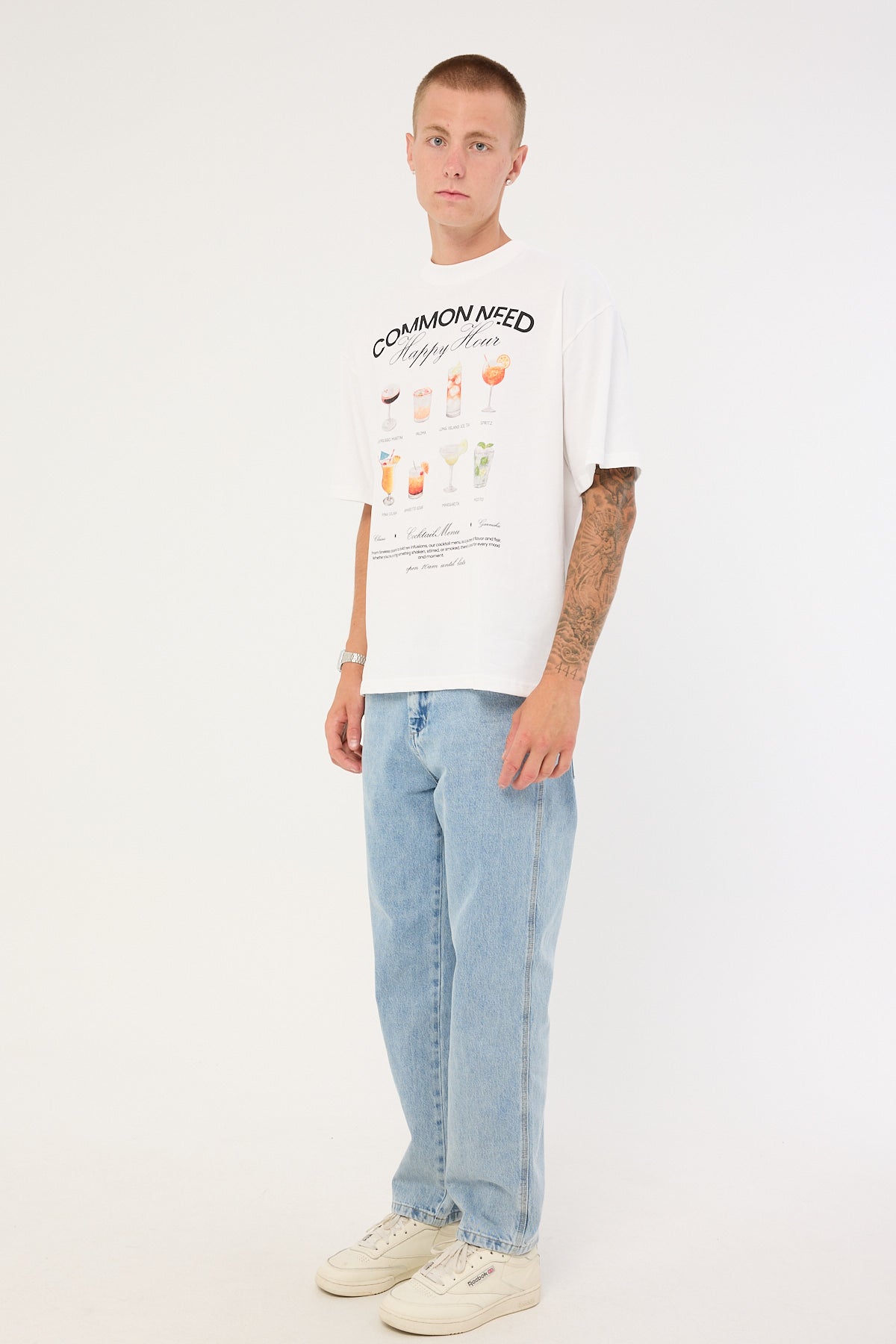 Worship Lounger Jean Worship Worn Blue