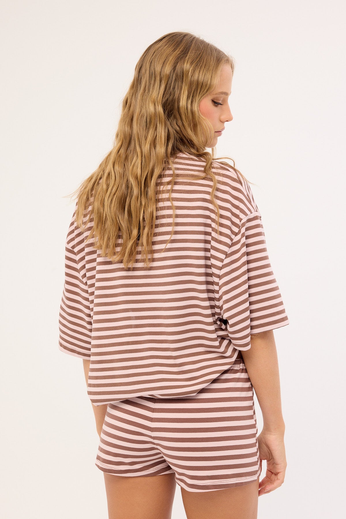 Lioness Kourt Bloomers Chocolate Blush Stripe